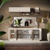 Buffet 207 cm 4 portes ANABELLA 2 CACHEMIRE MERCURE