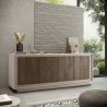 Buffet 207 cm 4 portes ANABELLA 2 CACHEMIRE MERCURE