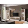 Vitrine 1 porte ANABELLA 2 CACHEMIRE MERCURE