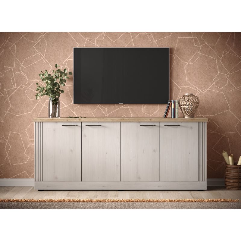 Buffet 211 cm CADMUS avec 4 portes