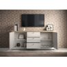 Buffet 211 cm CADMUS avec 2 portes et 3 tiroirs