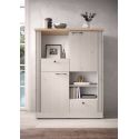 Highboard CADMUS avec 2 portes, 2 tiroirs et 3 niches