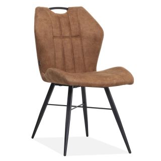 Chaise SKELLY en tissu - 3 coloris possibles