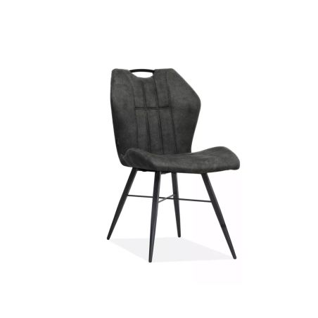 Chaise SKELLY en tissu - 3 coloris possibles