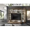 Séjour design NEW PRATIKA MERCURE 272 x 210 cm avec colonne porte vitrée