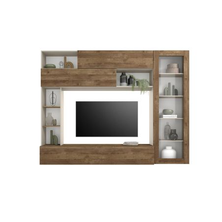 Séjour design NEW PRATIKA MERCURE 272 x 210 cm avec colonne porte vitrée