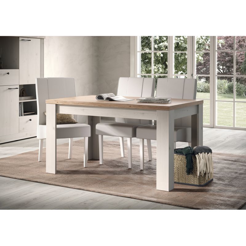Table de repas 137 cm extensible CADMUS