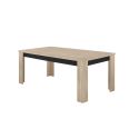 Table 190 cm THEMIS en décor chêne ivoire