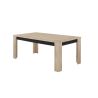 Table 190 cm THEMIS en décor chêne ivoire