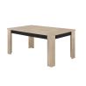Table 170 cm THEMIS en décor chêne ivoire