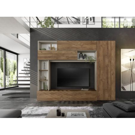Séjour design NEW PRATIKA MERCURE 272 x 210 cm avec colonne porte pleine