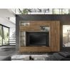 Séjour design NEW PRATIKA MERCURE 272 x 210 cm avec colonne porte pleine