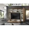 Séjour design NEW PRATIKA MERCURE 272 x 210 cm avec colonne porte pleine