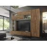 Séjour design NEW PRATIKA MERCURE 272 x 210 cm avec colonne porte pleine