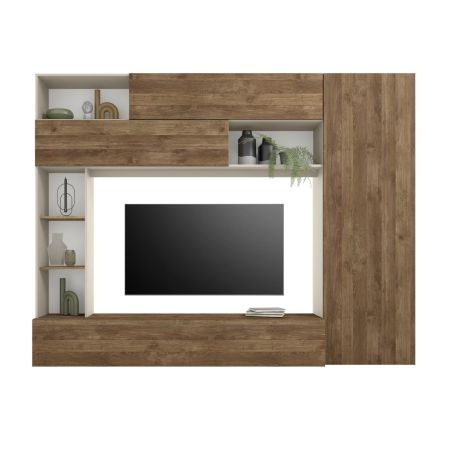 Séjour design NEW PRATIKA MERCURE 272 x 210 cm avec colonne porte pleine