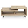 Nystead, table basse 120 x 60 cm. - pieds & roues inclus - Henders and Hazel