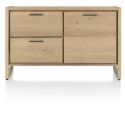 Nystead, parti basse 140 cm. - 1-porte + 2-tiroirs - Henders and Hazel