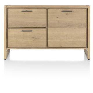 Nystead, parti basse 140 cm. - 1-porte + 2-tiroirs - Henders and Hazel