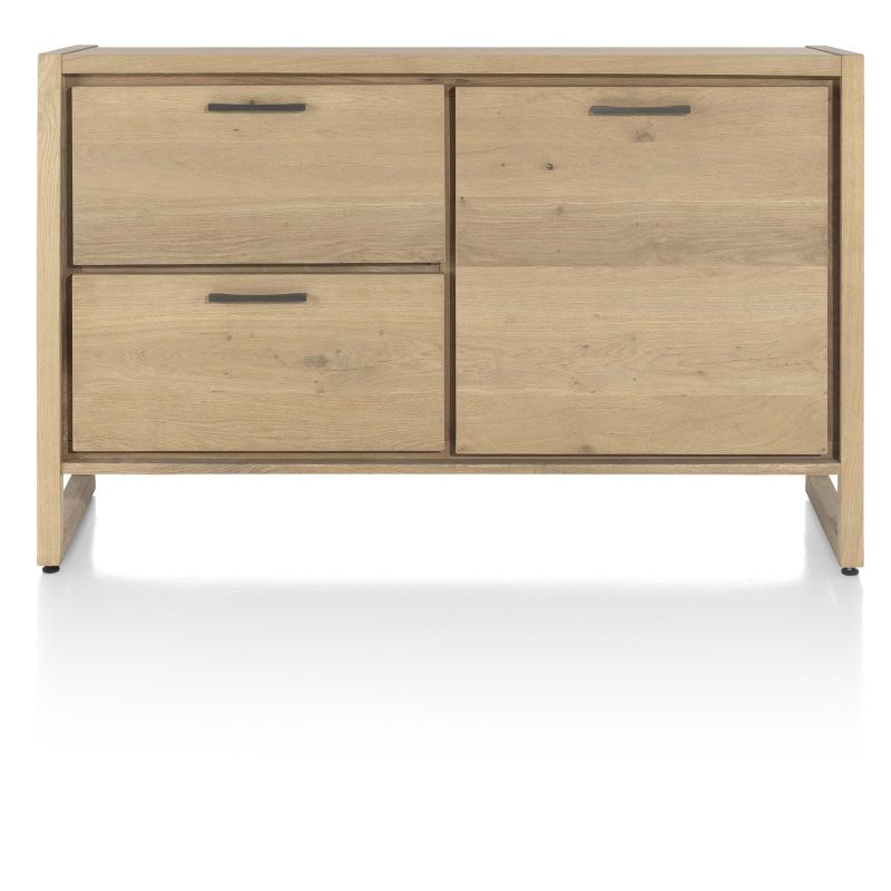 Nystead, parti basse 140 cm. - 1-porte + 2-tiroirs - Henders and Hazel