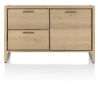 Nystead, parti basse 140 cm. - 1-porte + 2-tiroirs - Henders and Hazel