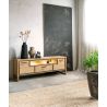 Nystead, buffet bas 170 cm. - 2-portes + 1-tiroir + 1-niche (+ LED) - Henders and Hazel
