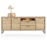 Nystead, buffet 240 cm. - 3-portes + 2-tiroirs + 1-niche (+ LED) - Henders and Hazel