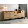 Nystead, buffet 240 cm. - 3-portes + 2-tiroirs + 1-niche (+ LED) - Henders and Hazel