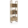 Nystead, bibliotheque 65 cm. - 1-tiroir + 5-niches - Henders and Hazel