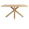Nyborg, table 150 x 100 cm - pied bois central - Henders and Hazel