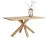 Nyborg, table 150 x 100 cm - pied bois central - Henders and Hazel