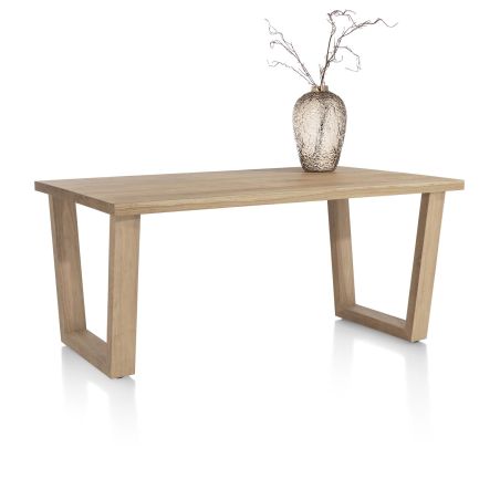Nyborg, table 150 x 100 cm - pied bois en V - Henders and Hazel