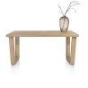 Nyborg, table 150 x 100 cm - pied bois en V - Henders and Hazel