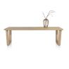Nyborg, table 230 x 100 cm - pied bois en V - Henders and Hazel