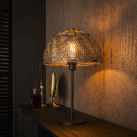 Lampe de table CINNA de style industriel avec 1 ampoule incluse
