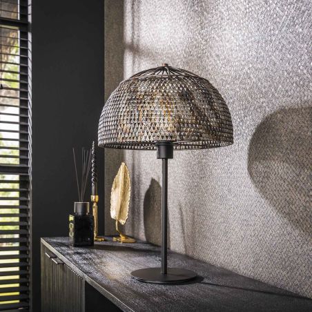 Lampe de table CINNA de style industriel avec 1 ampoule incluse
