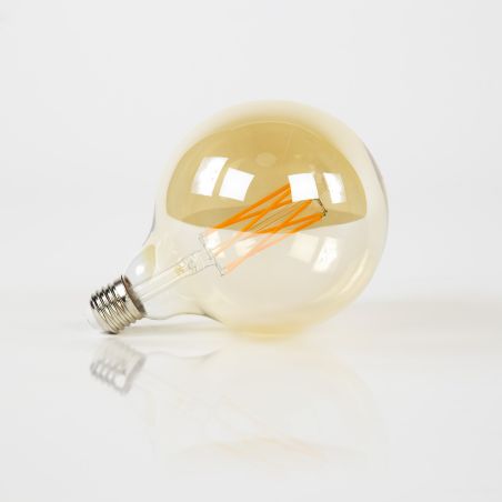 Lampadaire COPERNIC de style industriel avec 1 ampoule incluse