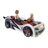 Lit voiture Brap blanc 90x200 cm 