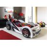 Lit voiture Brap blanc 90x200 cm 