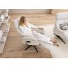 Fauteuil relax électrique en tissu S-LOUNGER 7362 avec 3 moteurs et fonction cardio de la marque HIMOLLA