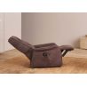 Fauteuil relax électrique en tissu QUARTETT 9457 avec 2 moteurs de la marque HIMOLLA