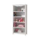Bibliothèque Adora blanc 90 cm 