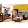 Bureau enfant Alexy brun et noir 130 cm