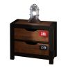 Table de chevet Alexy bicolore