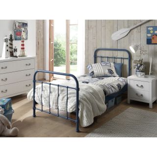 Lit enfant Chicago 90x200 cm bleu