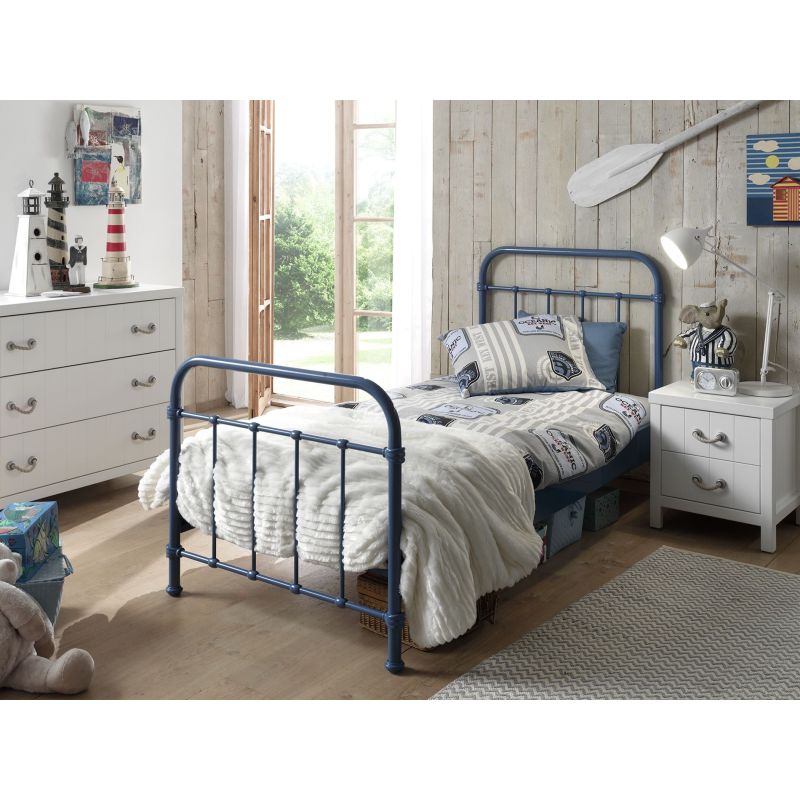 Lit enfant Chicago 90x200 cm bleu