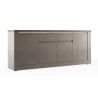Buffet 4 porte et 1 tiroir CRONOS BRONZE MERCURE avec LED inclus