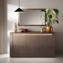 Buffet 3 portes CRONOS BRONZE MERCURE avec LED inclus