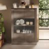 Vitrine 2 portes CRONOS BRONZE MERCURE