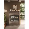 Vitrine 2 portes CRONOS BRONZE MERCURE