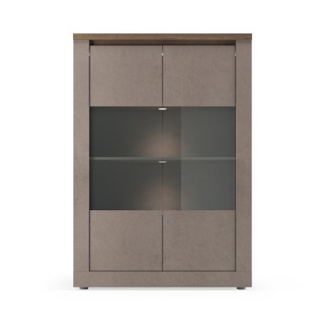 Vitrine 2 portes CRONOS BRONZE MERCURE